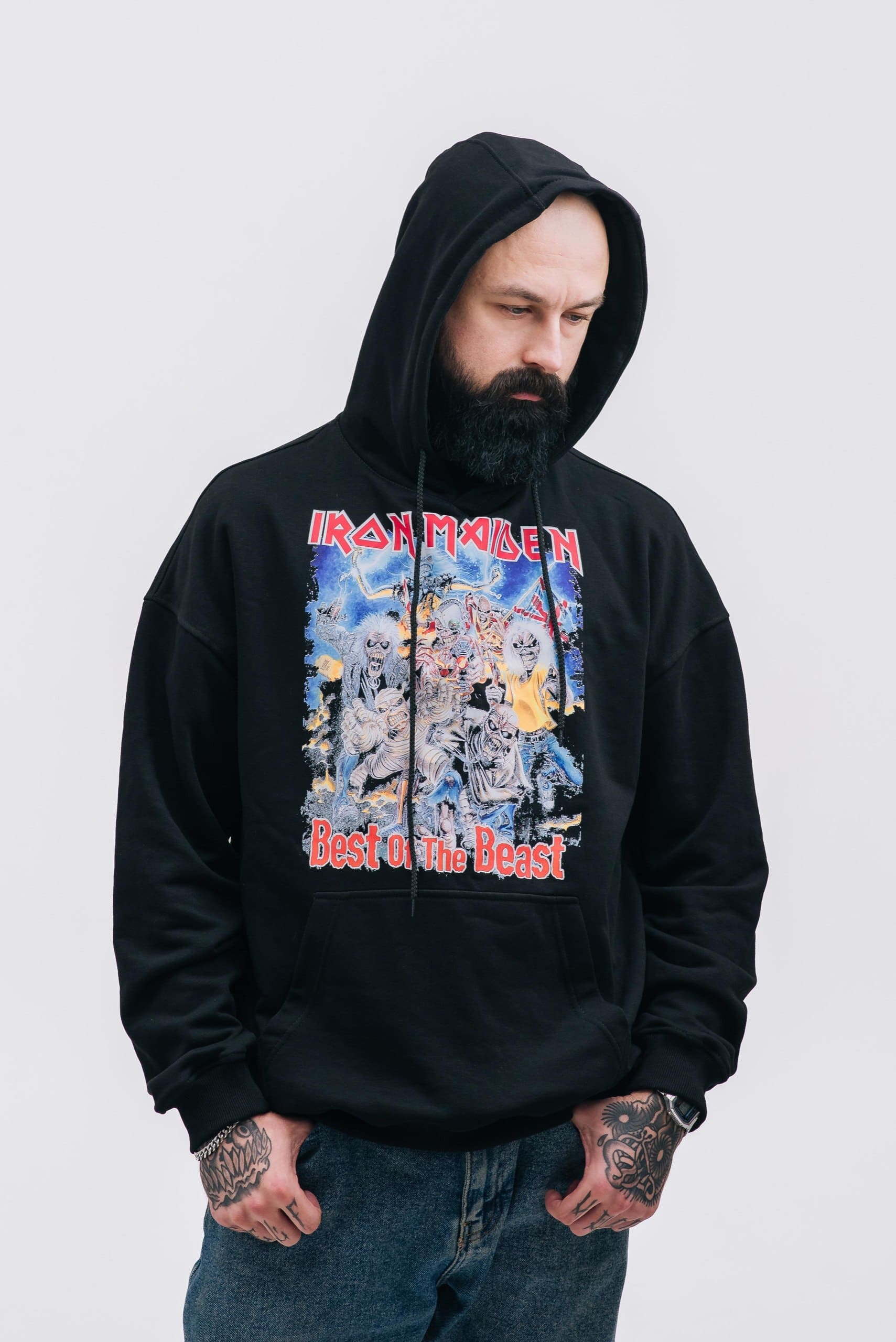 Кенгуру оверсайз Iron Maiden S - XL